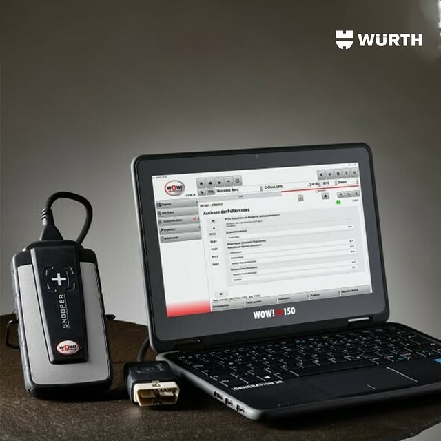 Мобилен сервиз - Автосервизни услуги и гуми от ДЕНИС 2007: Компютърна диагностика на автомобили с WURTH